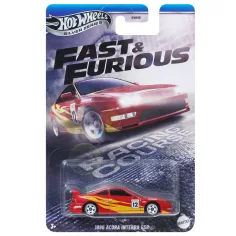 Hot Wheels: Rápido y Furioso 1996 Acura Integra GSR coche de juguete 1/64 - Mattel