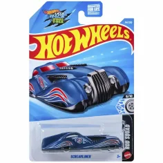 Hot Wheels: Screamliner coche pequeño azul 1/64 - Mattel