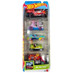 Hot Wheels: Set de 5 coches en miniatura 1/64 – Mattel