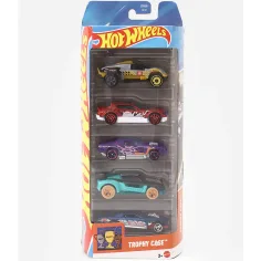 Hot Wheels: Set de 5 coches Trophy Case 1/64 - Mattel