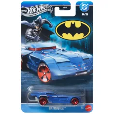 Hot Wheels Silver Series: Batmobile coche en miniatura 1/64 - Mattel
