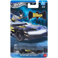 Hot Wheels Silver Series: El Batmóvil de Batman cochecito 1/64 - Mattel