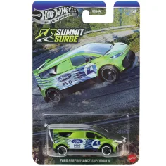 Hot Wheels Silver Series: Ford Performance Supervan 4 coche verde 1/64 - Mattel