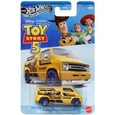 Hot Wheels Silver Series: Toy Story '77 Dodge Van coche de juguete 1/64 - Mattel