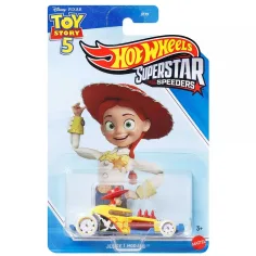 Hot Wheels: Superstar Speeders Toy Story 5 cochecito de Jessie 1/64 - Mattel