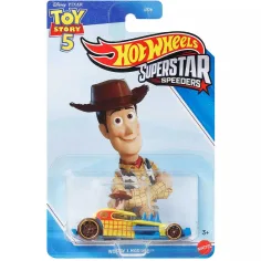 Hot Wheels: Superstar Speeders Toy Story 5 Woody cochecito 1/64 - Mattel