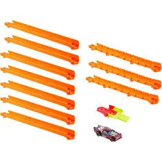 imagen de Hot Wheels Track Creator: Conjunto de pista recta - Mattel 2