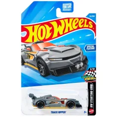 Hot Wheels: Track Ripper coche gris 1/64 - Mattel