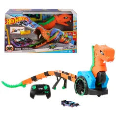 imagen de Hot Wheels: Vamos a Correr lanzador de coches teledirigido con cochecito – Mattel 2