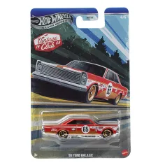 Hot Wheels: Vintage '65 Ford Galaxie coche en miniatura 1/64 - Mattel