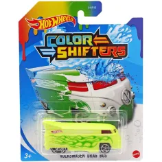 Hot Wheels: VW Drag Bus coche pequeño de cambio de color 1/64 - Mattel