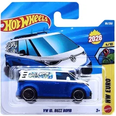 Hot Wheels: VW ID. Buzz Bomb coche pequeño 1/64 - Mattel