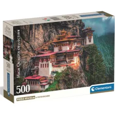 HQC The Tiger's Nest - Nido de Tigres puzzle de 500 piezas - Clementoni