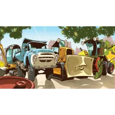 imagen de Hugo el quitanieves, el quitanieves (Garázs bagázs) diafilm 2