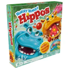 Hungry Hungry Hippos - Hipopótamos Hambrientos juego de mesa - Hasbro