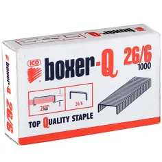 ICO: Boxer-Q 26/6 grapas 1000ud