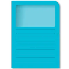 ICO: Carpeta de documentos premium en color azul A/4