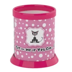 ICO: Cats-Dots rosa-negro estuche de lápices