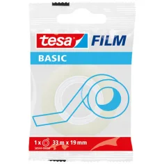 Ico: Cinta adhesiva transparente Tesa Basic 33 m x 19 mm
