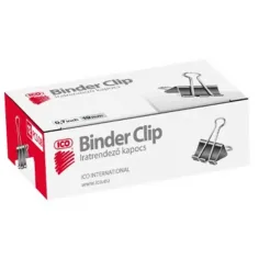 ICO: Clip de carpeta 19mm caja de 12 unidades