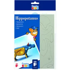 ICO: Creative Kids 3D hipopótamo