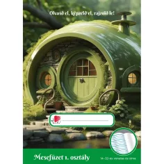 ICO: Cuaderno de cuentos para niños de 1er grado A/5 con líneas 14-32