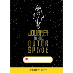 ICO: Cuaderno de ejercicios con diseño de erizo astronauta A/5