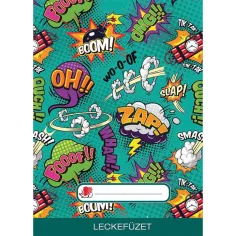 ICO: Cuaderno de lecciones con diseño de graffiti de erizo A/5