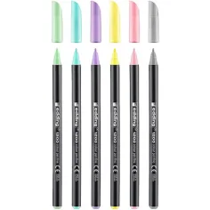 imagen de ICO: Edding 1200 rotulador Pastel set de 6 unidades 2
