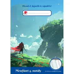ICO: Erizo Cuaderno de cuentos para niños de 4º grado / diario de lectura A5 con líneas 21-32