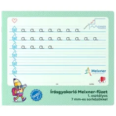 ICO: Erizo Cuaderno de Práctica de Escritura Meixner 1er Grado 7mm de Espaciado