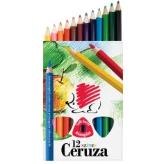 ICO: HEDGEHOG lápiz jumbo triangular de colores 12 unidades