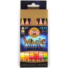 ICO: KOH-I-NOOR Magic juego de lápices de colores 12+1 unidades