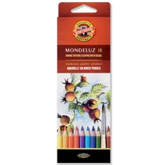 ICO: Koh-I-Noor Mondeluz 3717 Lápiz de acuarela de colores set 18ud