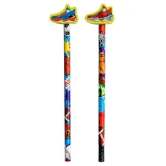 ICO: Lápiz de grafito Bensia con borrador en forma de zapato 1ud
