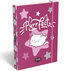 ICO: Lizzysuli Kittok estrellas caja de goma A/5