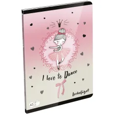 ICO: LizzySuli Lovely Ballerina Tiny Dancer cuaderno A/5 40 hojas