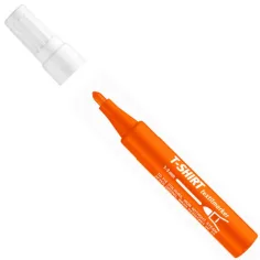 Ico: Marcador textil de color naranja fluorescente