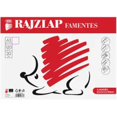 Ico: Papel de dibujo sin madera en tamaño A/3 con 20 hojas