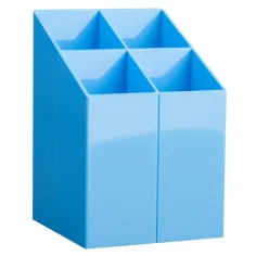 ICO: Portalápices azul claro