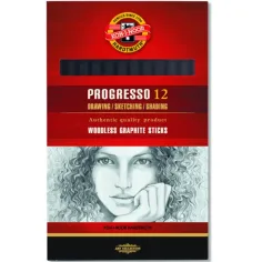 ICO: Progresso lápiz de grafito 8911/8B 12ud Koh-I-Noor
