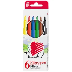 ICO: SET DE 6 ROTULADORES DE COLORES 300