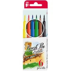 ICO: Set de rotuladores Brush Pen de 6 unidades