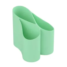 ICO: Soporte para utensilios de escritura en color verde pastel