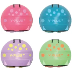 ICO: Y-Plus Pop sacapuntas de 2 agujeros en varios colores - 1ud