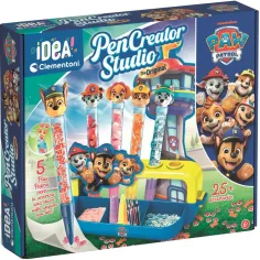 imagen de ¡Idea! Estudio de creación de bolígrafos de Paw Patrol con accesorios - Clementoni 1