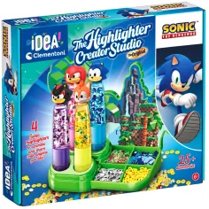 ¡Idea! Set creativo de resaltadores de texto de Sonic - Clementoni