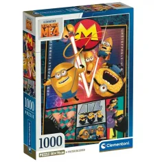 Iluminación: Puzzle de 1000 piezas de Gru 50x70cm - Clementoni