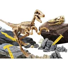 imagen de I'm Genius Velociraptor arqueólogo set - Lisciani 3