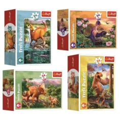Increíbles dinosaurios rompecabezas mini de 54 piezas en varias versiones - Trefl